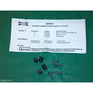 CLOSER,DRAWER REMOUNT SVCE [4202190]